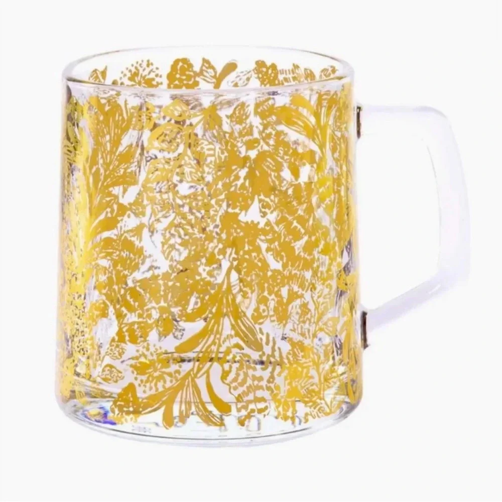 Lilly Pulitzer Glass Mug! - Picture 6 of 8